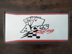 X002la57o7 Aaaa Aces Racing 5-point Harness With Bypass Plug Black - New
