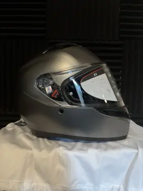 Agv 2118381004023 K3 Helmet Size M Luna Grey Matte Ece 22.06 New Rare Color Fast Ship