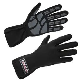 913011 Allstar Performance Single Layer Outseam Racing Gloves Non-sfi Black Pair - Choose Size