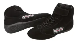 919070 Allstar Performance Mid-top Racing/driving Shoes Sfi 3.3/5 Rated Black - Choose Size