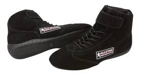 Allstar Performance 919095 Mid-top Racing/driving Shoes Sfi 3.3/5 Rated Black - Size 9.5