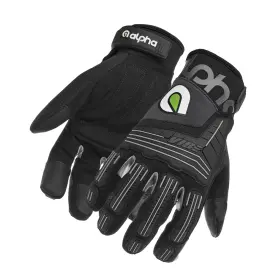 Ag03-01-l Alpha Gloves Ag03 01 L Vibe Impact Black Large