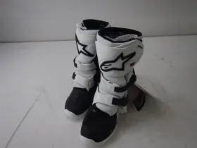 2014518-12-10 Alpinestars - Youth Tech 3s Riding Boots Black/white Size 10