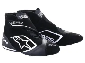2710823-12-x Alpinestars Driving Shoes Sp Black/white Mid-top Sfi 3.3 Fia