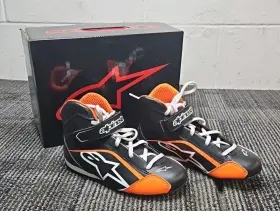 2712518-1241 Alpinestars Tech-1 Ks Youth Size 12.5 Kart Race Shoes