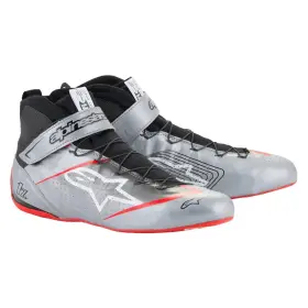 2715524-1258-13 Alpinestars Tech-1 Z V3 Shoes Sfi Sil/red 13