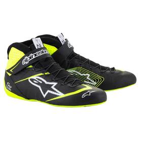 Alpinestars 2715524-155-8 Tech-1 Z V3 Shoes Sfi Blk/yel Size 8