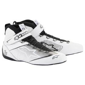 Alpinestars 2715524-21-8.5 Tech-1 Z V3 Shoes Sfi Wht/blk 8.5