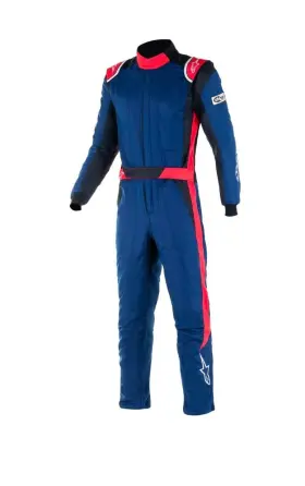 3352122-7130-52 Alpinestars Gp Pro Comp V2 Race Suit- Blue/red- Sz-52/med