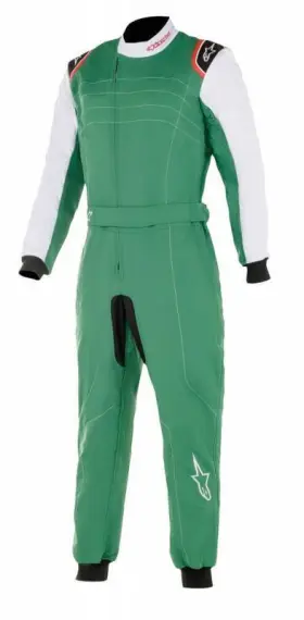 3356519-623-120 Alpinestars Kmx-9 V2 Youth Karting Suit Green/white/red Multiple Sizes