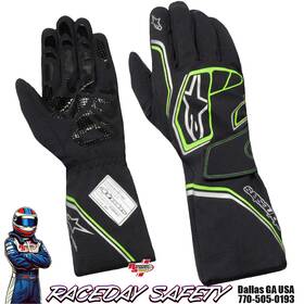 Alpinestars 3550626-167 Tempest V3 Waterproof Kart Racing Gloves Fia