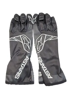 3552623-1169 Alpinestars Tech-1 K Race S V2 One Vision Kart Gloves Black/tar Gray Youth Large