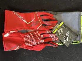 3552717 Alpinestars Tech-1 K Race Gloves Xl Youth