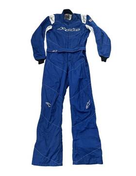 Alpinestars Rs.236.13 Gp Start Suit Blue Size 44/54 Fia/sfi Tags Yr Of Manufacture 2015