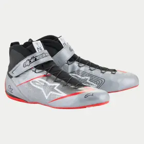 2715524-1258-11 Alpinestars Usa Shoe Tech-1z V3 Silver / Red Size 11