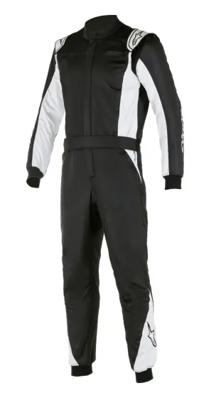 3352722-119-50 Alpinestars Usa Suit Atom Black / Silver Small Medium
