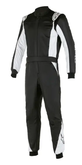 3352722-119-62 Alpinestars Usa Suit Atom Black / Silver X-large 2x-large