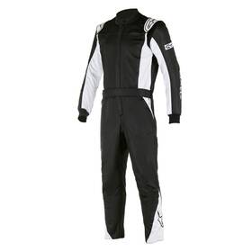 Alpinestars Usa 3352822-119-60 - Atom Sfi Black/silver 60 Bootcut Suit