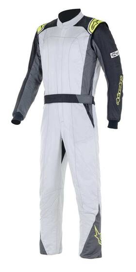 Alpinestars Usa 3352822-1950-58 Suit Atom Silver Flu/yel Large / X-large