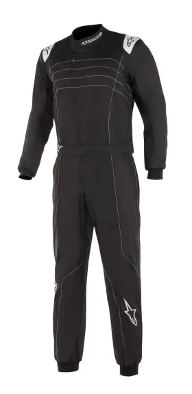 3356019-12b-54 Alpinestars Usa - Kmx-9 V2 Black/white 54 Suit