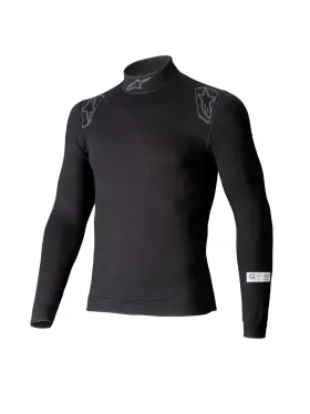 4750325-10-xss Alpinestars Usa Underwear Top Zx Evo V3 Black Xsm/sml Long Slve