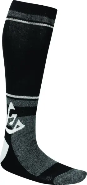 447145 Answer Moto Socks Black - Small/medium
