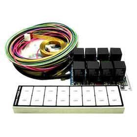 Arc 8000d Aluminium 8-switch In-dash Control Module