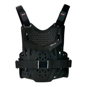 Atlas A1011-01-000 Charger Peewee Black Ce L1 - Level 1 Chest Protector For Motocross And Bmx