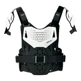 A1021-00-000 Atlas Charger Peewee White Chest Protector Ce L1 Shoulders Motocross And Bmx