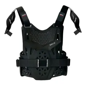 A1021-01-000 Atlas Charger Peewee Black Chest Protector Ce L1 Shoulders Motocross And Bmx