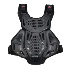 A1071-01-000 Atlas Charger Youth Hybrid Ai Chest And Back Protector - Black Ce Level 1