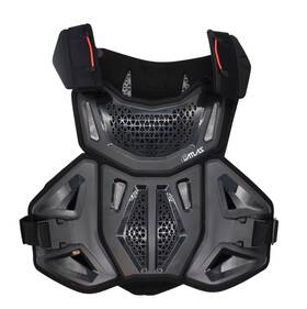 Atlas A1150-01-010 Defender 2.0 Chest And Back Protector - Black S/m -ce Stoneshield En 14021
