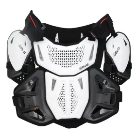 A1161-00-010 Atlas Defender 2.0 Chest/back/shoulder Protector - White S/m Ce Level 1