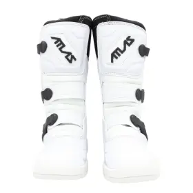 A5060-00-05 Atlas Traction Youth Boots For Racing And Powersports - Size 5 White