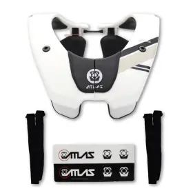 Al4-00-020 Atlas Air Lite Anti-compression Adult Powersports Neck Brace Large White