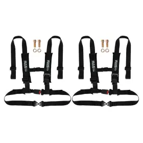 Bag03520250802 Bartoo 2pcs 4 Point 2 Inch Seat Belt Racing Harness With Button Release For Canam X3 Atv Utv