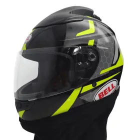 7107845a Bell Qualifier Top Air Utv-sxs Helmet Size Small Black/yellow In Stock