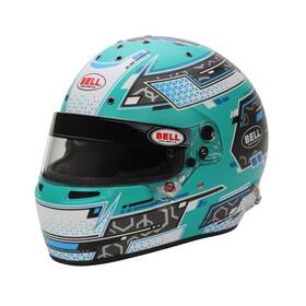 Bell Helmets 1310b84 Rs7 Pro Stamina Aqua 7-1/8 Inch Hat Size