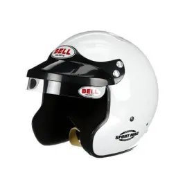 1426a02 Bell Helmets - Mag Sport White 58-59 Open-face Racing Helmet