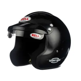 1426a13 Bell Helmets - Mag Sport Black 60 Open-face Racing Helmet