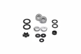 Shield-2 Bell Racing Helmets 2020034 Srv Helmet Pivot Kit - Silver