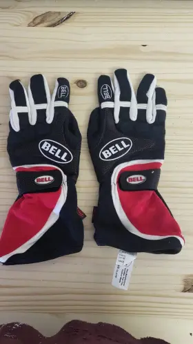 103304 Bell Racing Rn#103304 Sfi 3.3/5 Red/black Large Driving Gloves