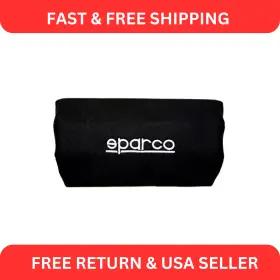 01023nr Best Parts21 Sparco Lumbar Cushion Black Universal Fit