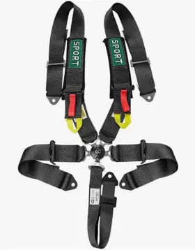 Eg-jjb05b Bestzheyu 5-point Racing Harness Set Sfi With Ultra Comfort Heavy Duty Shoulder Dec 2027