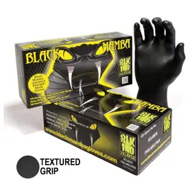 Bm-69961 Black Mamba Super Strong Nitrile 100 Glove Box Two-ply Fusion Strength Fully