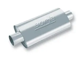 40945 Borla Xr-1 Racing Sportsman 3.5 Inch Outlet / 3.5in Inlet Oval Muffler