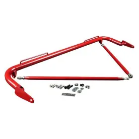 Brhb-48rg Braum 48-51 Inches Racing Harness Bar System Red Gloss Universal