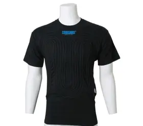 1014-2072 Cool Shirt Evolution 3x-large Short Sleeve Black