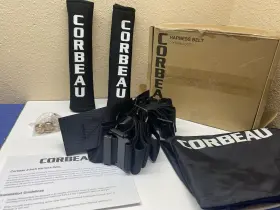 43001b Corbeau 2 Inch 3 Point Harness Racing Belt New