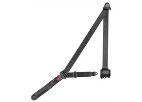 Corbeau Usa Llc 43321b 3-point Retractable Black Seat Belt